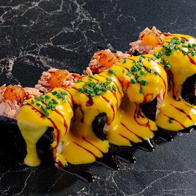 Тако с крабовыми палочками и авокадо в Gills по цене 610 ₽