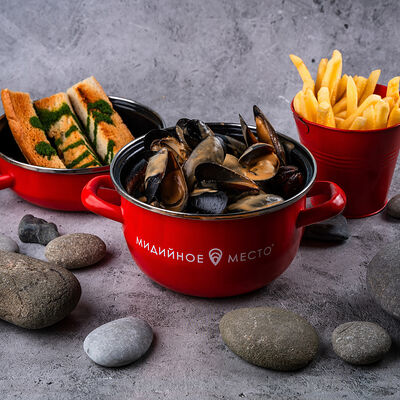 Мидии в соусе том-ям в Мидийное место по цене 1150 ₽