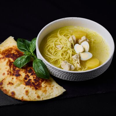 Лапша с цыпленком и кыстыбый в Эндорфин по цене 560 ₽