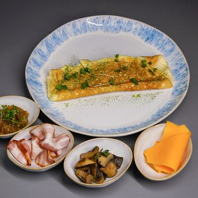 Омлет из трех яиц в Рановский Рест по цене 230 ₽