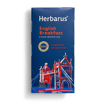 Чай черный Herbarus English Breakfast в Кухня на районе по цене 269 ₽