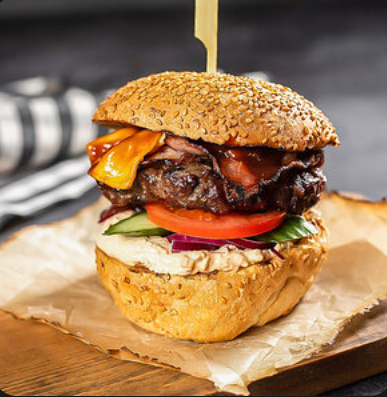 Бургер Джек Дениелс в КрафтБургерБар по цене 870 ₽