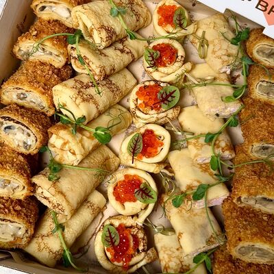 Платтер Блинный в Кейтеринг Pro Brunch по цене 7590 ₽