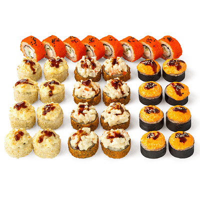 Микс с кальмаром в Сушишоп по цене 1632 ₽