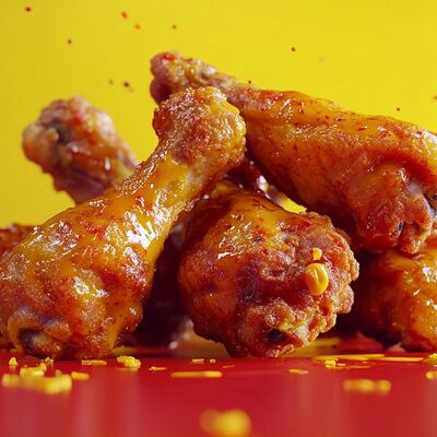 Крылышки острые в горчичном соусе в Chido по цене 480 ₽