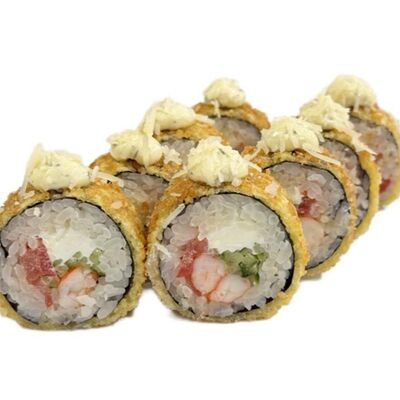 Цезарь с креветкой темпура в Ролл Ёж по цене 550 ₽