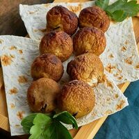Шашлык грибной в Мясо & Хинкали