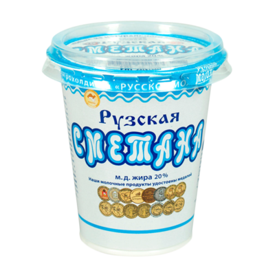 Сметана Рузская 20% в Азбука Вкуса Экспресс Меню по цене 114 ₽