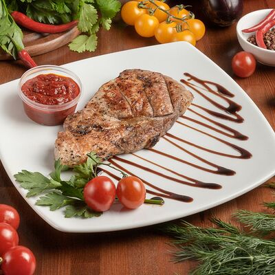 Стейк из свинины в Шашлычкофф по цене 369