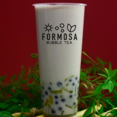 Зеленый молочный чай L в Formosa Bubble Tea по цене 15 р.