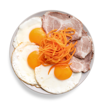 Глазунья с бужениной в Готово китчен по цене 258 ₽