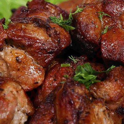 Шашлык из свиной мякоти в Шашлычный СТАРЫЙ КРУГ по цене 2100 ₽