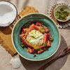 Яндекс Буррата с томатами, клубникой и маракуйей в Злаки Умная еда Halal по цене 1250