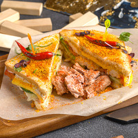 Сендвич с рваной свининой с рёбер 275 гр в Рёберная - Бар 12