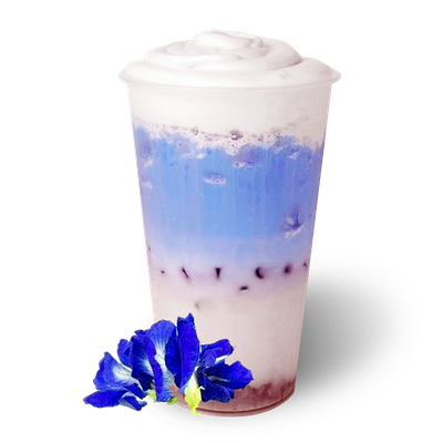 Bubble Tea Blue тhai milk cold в Bubble tea friends по цене 419 ₽