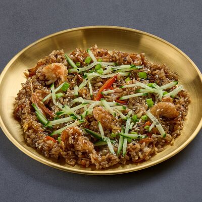Wok Рис терияки с креветками в Нагамаки по цене 585 ₽