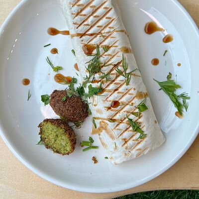 Фалафель в лаваше в Vegan Pyramid по цене 280 ₽