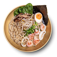 Суп Рамен Сливочный с мисо и креветками в Ramen & Wok by Gaijin