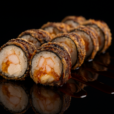 Я ролл морской коктейль темпура в Фабрика кухня Пицца по цене 475 ₽