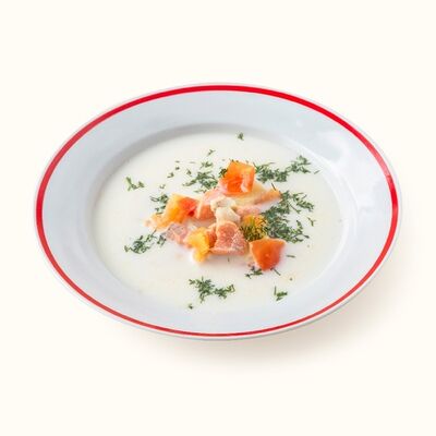 Уха по-фински в Пироговый Дворик по цене 469 ₽