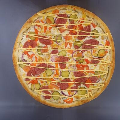 Пицца Чеддер 33 см в Podolskiy Samuray по цене 825 ₽