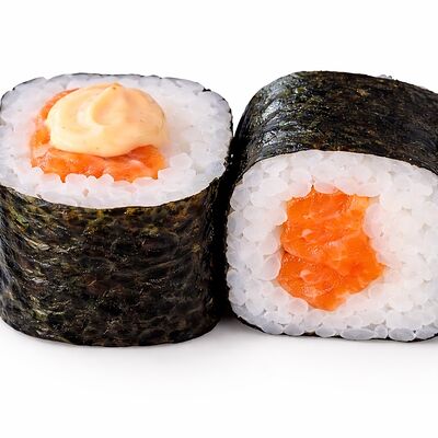 Сяке маки с лососем в Bitcoin11k Халяль по цене 419 ₽