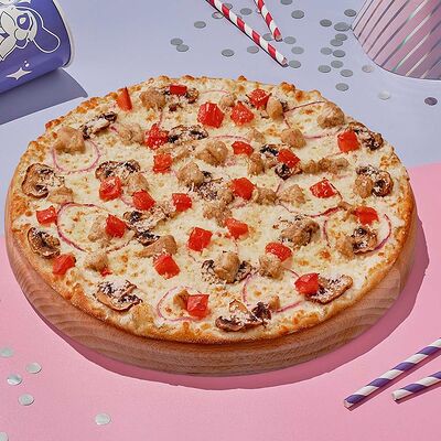 Пицца Колорадо на тонком тесте 30 см в Dostaевский по цене 803 ₽