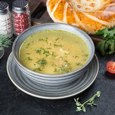 Куриный суп с лапшойв Чайхана №2 по цене 350 ₽