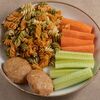 Куриные котлеты с макаронами в XFood по цене 525