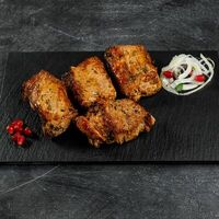 Шашлык из cвинoй шейки в Hamlets & Шашлык