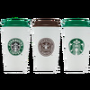 Сет из 3 reusable стаканов с логотипами Starbucks в Starbucks (R) по цене 9000