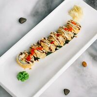 Теплый ролл с угрем в НА ЛУНЕ