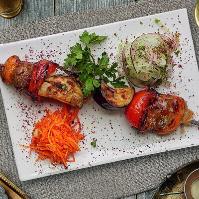 Шашлык Сахара из овощей от шеф-повара в Сахара по цене 830 ₽