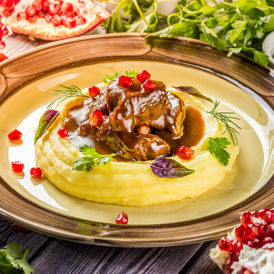 Барашек в гранатовом соке в Пряный Барашек по цене 899