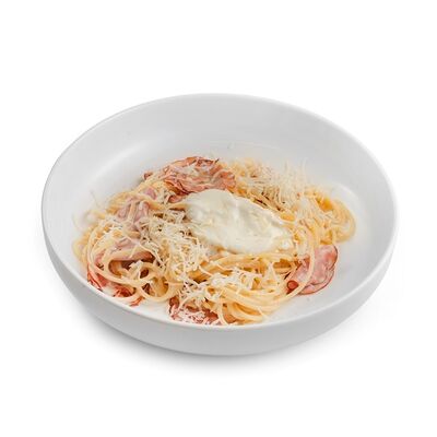 Паста с ветчиной в Garden Coffee по цене 449 ₽