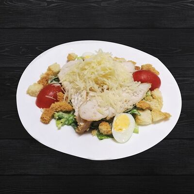 Салат Цезарь в Hollywood Burger по цене 420 ₽