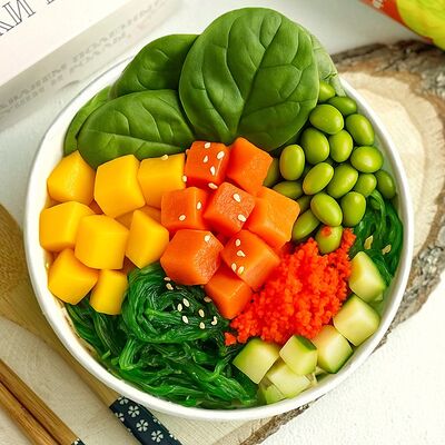 Поке спайси с лососем в Держи рыбу по цене 850 ₽