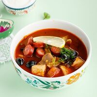 Мясная солянка в Катюша Katyusha