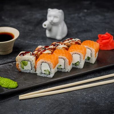 Филадельфия лосось и угорь в Пикники по цене 970 ₽