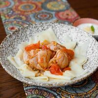 Гуру Хинкал с курицей в Дюшес