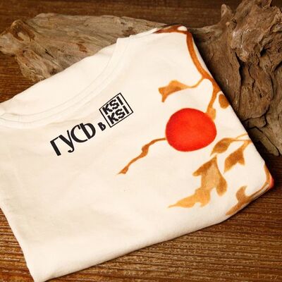 Футболка в Гусь в яблоках по цене 5000 ₽