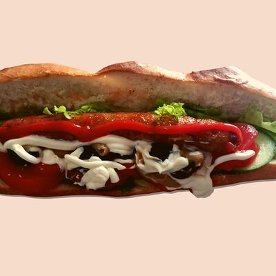 Хот-дог в Блинчик по цене 237 ₽