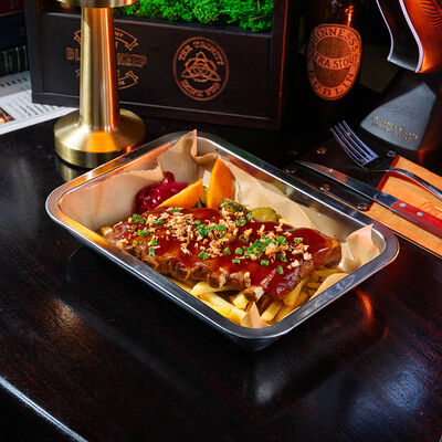 Свиные ребра с фри в Ирландский паб Тринити по цене 790 ₽