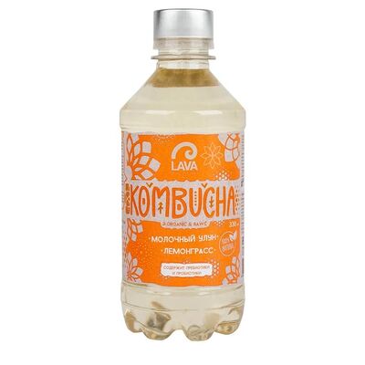 Комбуча Lava Superfood Kombucha Молочный улун и Лемонграсс в Покемания по цене 195 ₽