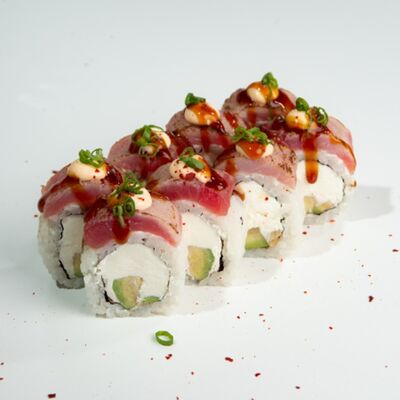 В опалённом тунце с авокадо (8 шт.) в ЁБИСАН по цене 1379 ₽