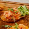 Брускетта с лососем в Лебовски Пицца и Боулинг по цене 240