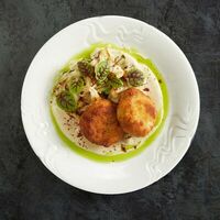 Рыбные польпетте с цветной капустой в Остерия Il Massimo