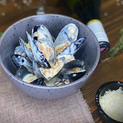 Мидии с овощами в Гастробар DOM по цене 410