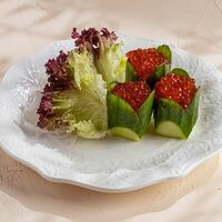 Сашими из красной икры в Баклажан Озерки