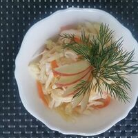 Салат Капустный с яблоком в Вкусная еда